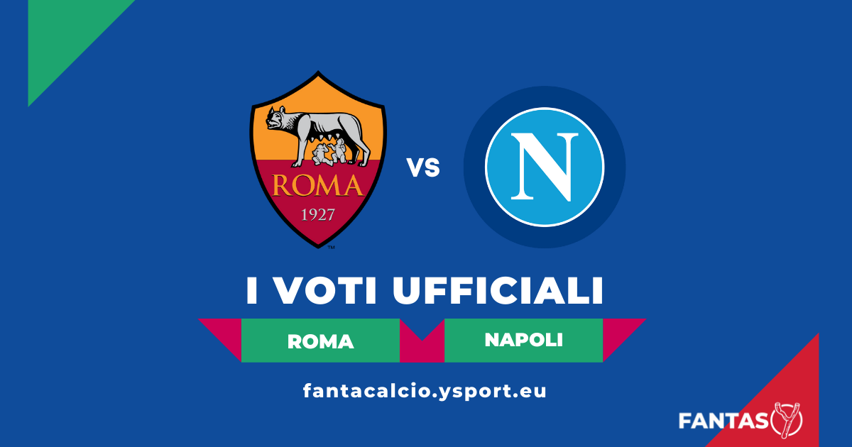 Voti Roma Napoli 0 0 Pagelle Ufficiali Fantacalcio 9ª Giornata Serie A 21 22